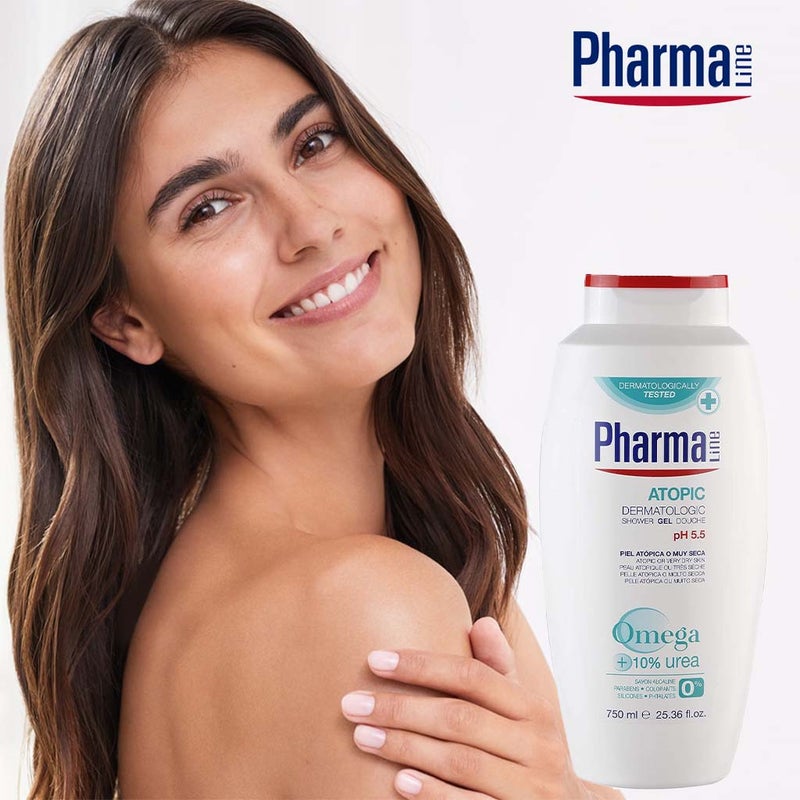 PharmaLine Atopic Dermatologic Shower Gel 750 mL