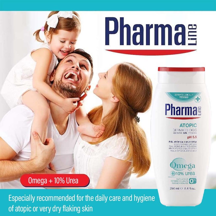 PharmaLine Atopic Dermatologic Shower Gel 250ml
