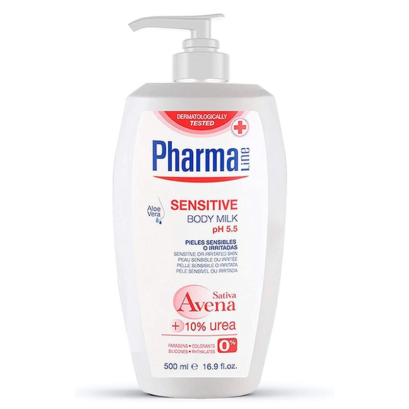 PharmaLine Sensitive Body Milk 500 mL