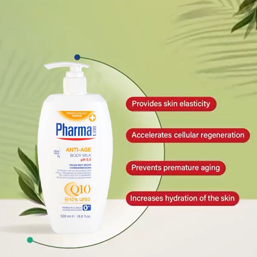 PharmaLine Anti-Age Body Milk 500ml
