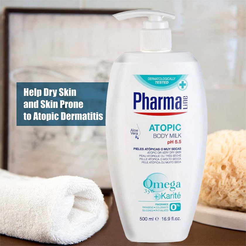 PharmaLine Atopic Body Milk 500ml