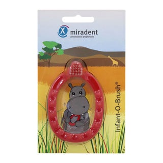 Miradent Infant-O-Brush Learner's Red Toothbrush 630026