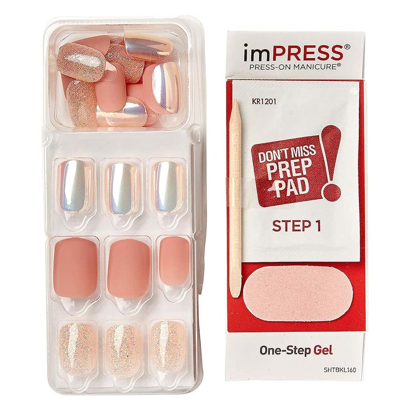 Kiss Broadway Impress Press-On Nails, So Unexpected, BIPA120C, Pack of 30's