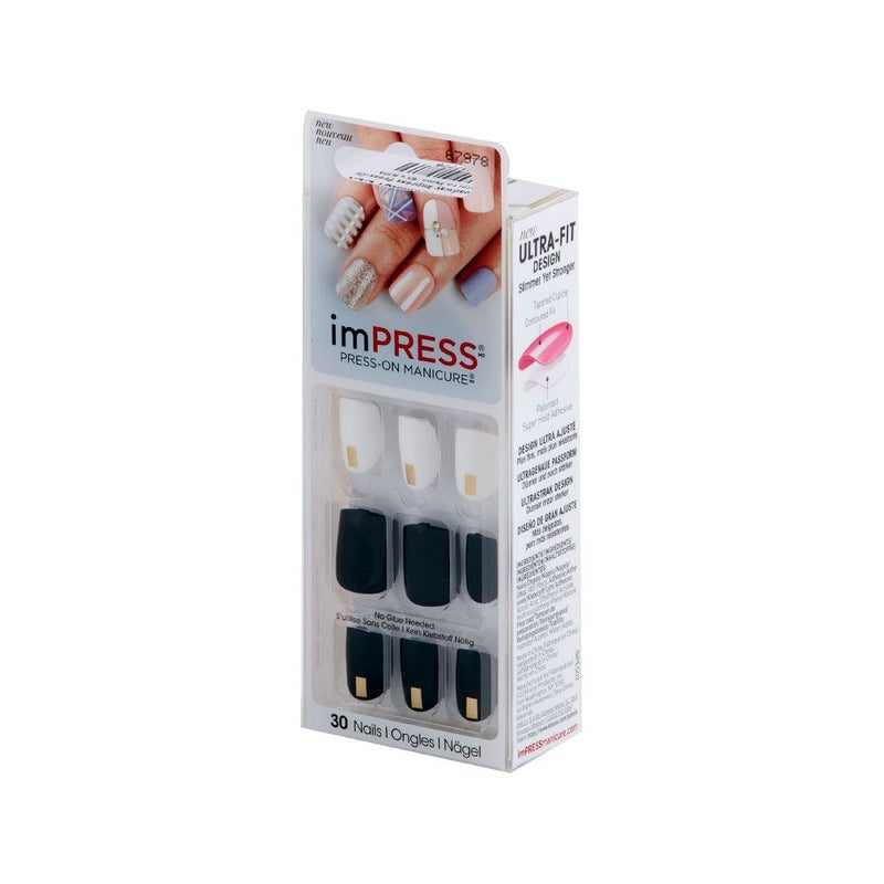 Kiss Broadway Impress Press-On Nails Claim to Fame 30's BIPA
