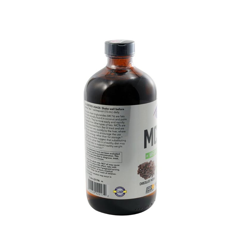 Now Sports MCT Oil Chocolate Mocha 473ml