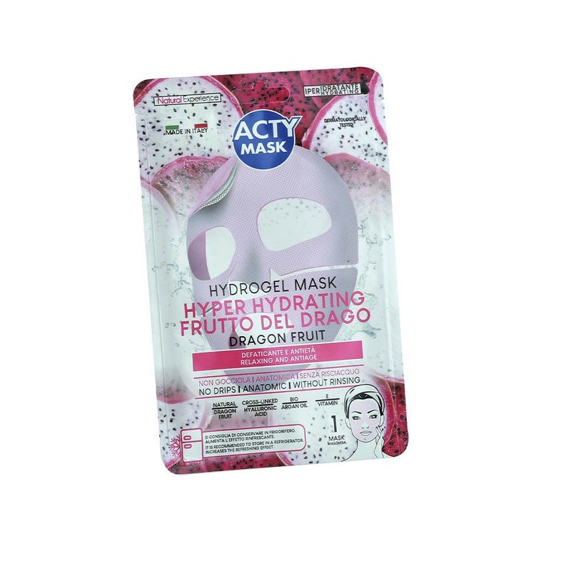 Acty Mask Hyper Hydrating Dragon Fruit Hydrogel Mask 1's