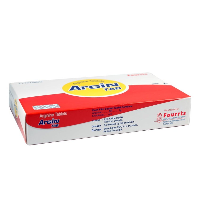 Argin Arginine Tablets, Pack of 30's