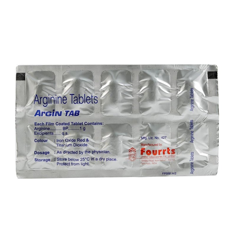 Argin Arginine Tablets, Pack of 30's