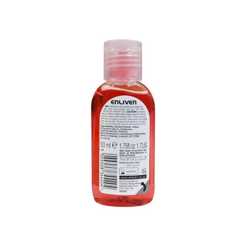 Enliven Strawberry Hand Gel 50 mL