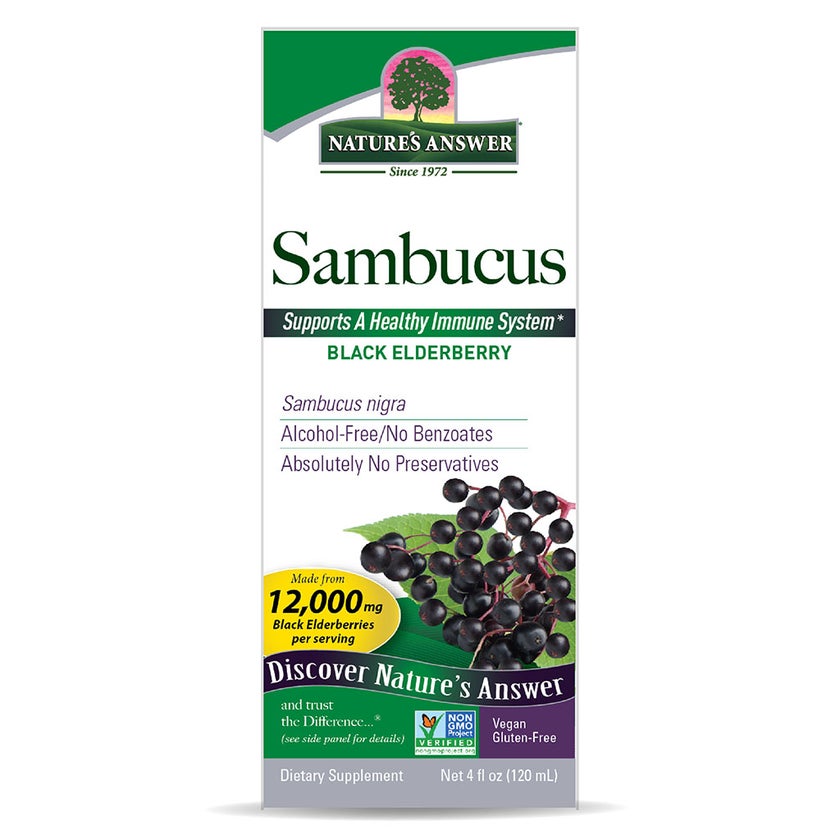 Nature's Answer Sambucus Original Syrup For Immunity 120ml