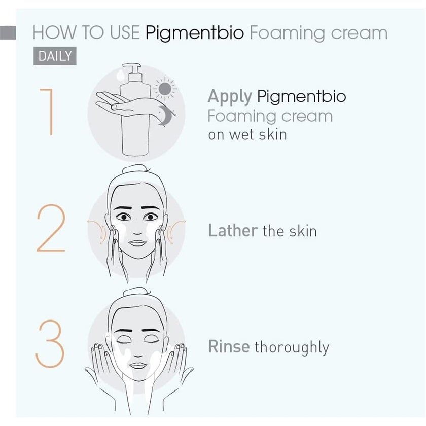 Bioderma Pigmentbio Brightening & Exfoliating Foaming Cream Cleanser 500ml