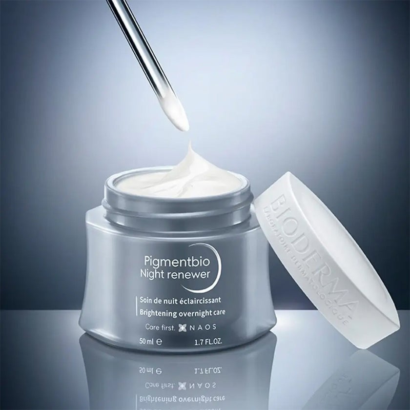 Bioderma Pigmentbio Night Renewer Brightening Overnight Skin Cream For Hyperpigmented Skin 50ml