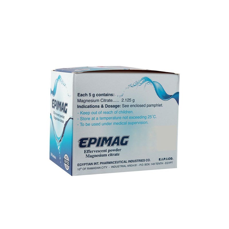Epimag Effervescent Powder Sachet 20's