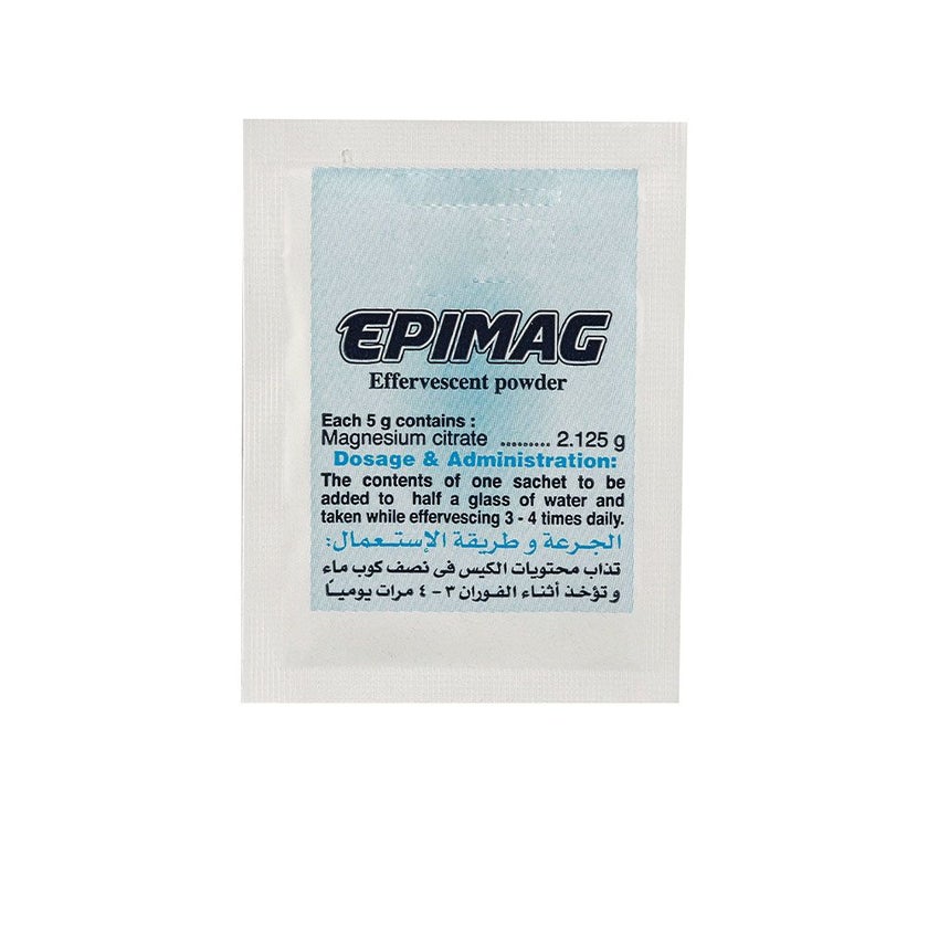 Epimag Effervescent Powder Sachets, Pack of 20's