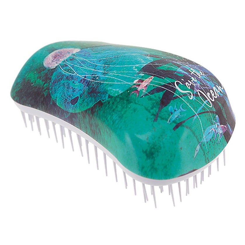 Dessata Maxi Prints Detangling Brush Save The Ocean Design