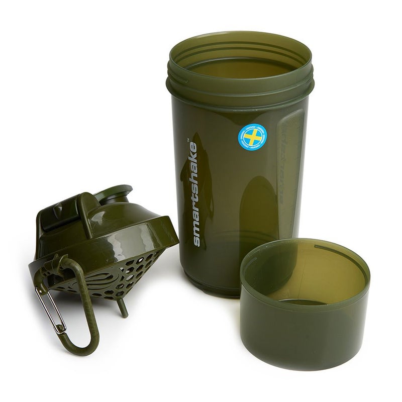 SmartShake Original2GO One Shaker Bottle Army Green 800 mL