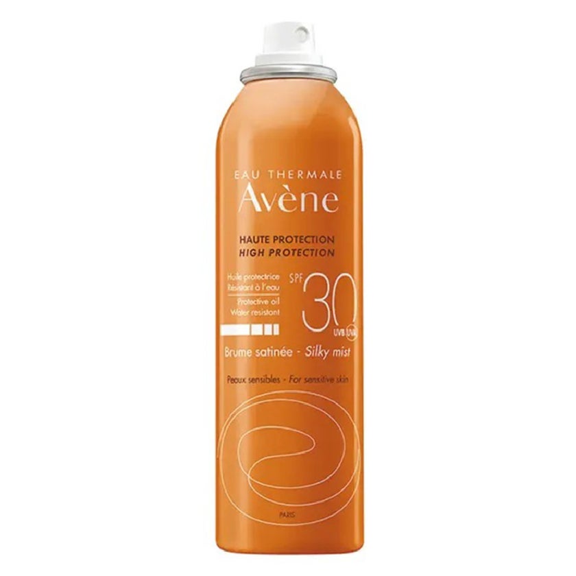 Avene High Protection SPF30 Silky Mist Sunscreen Spray For Sensitive Skin 150ml 