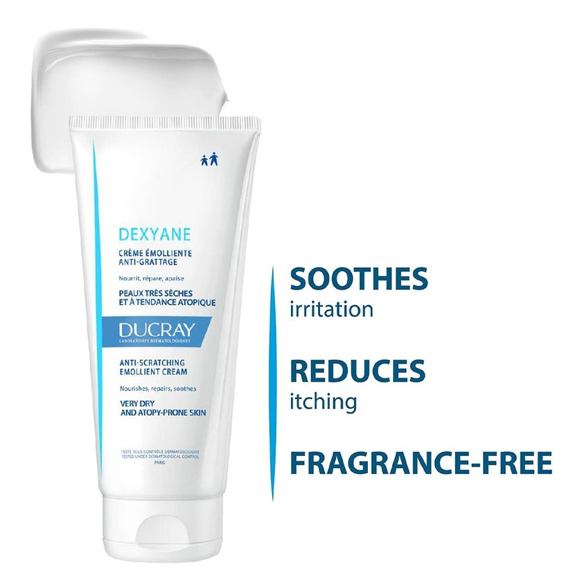 Ducray Dexyane Anti-Scratching Emollient Cream 200ml