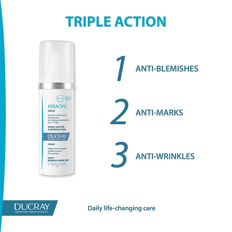 Ducray Keracnyl Face Serum 30 mL