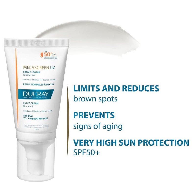 Ducray Melascreen UV SPF50+ Light Cream 40 mL