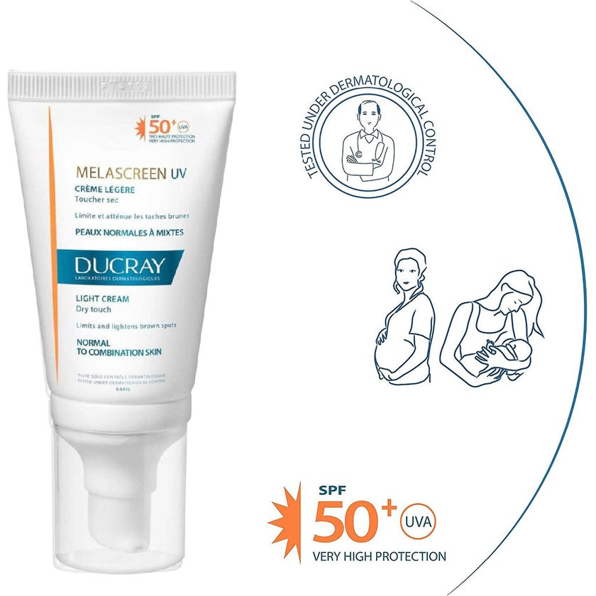 Ducray Melascreen UV SPF50+ Light Cream 40ml
