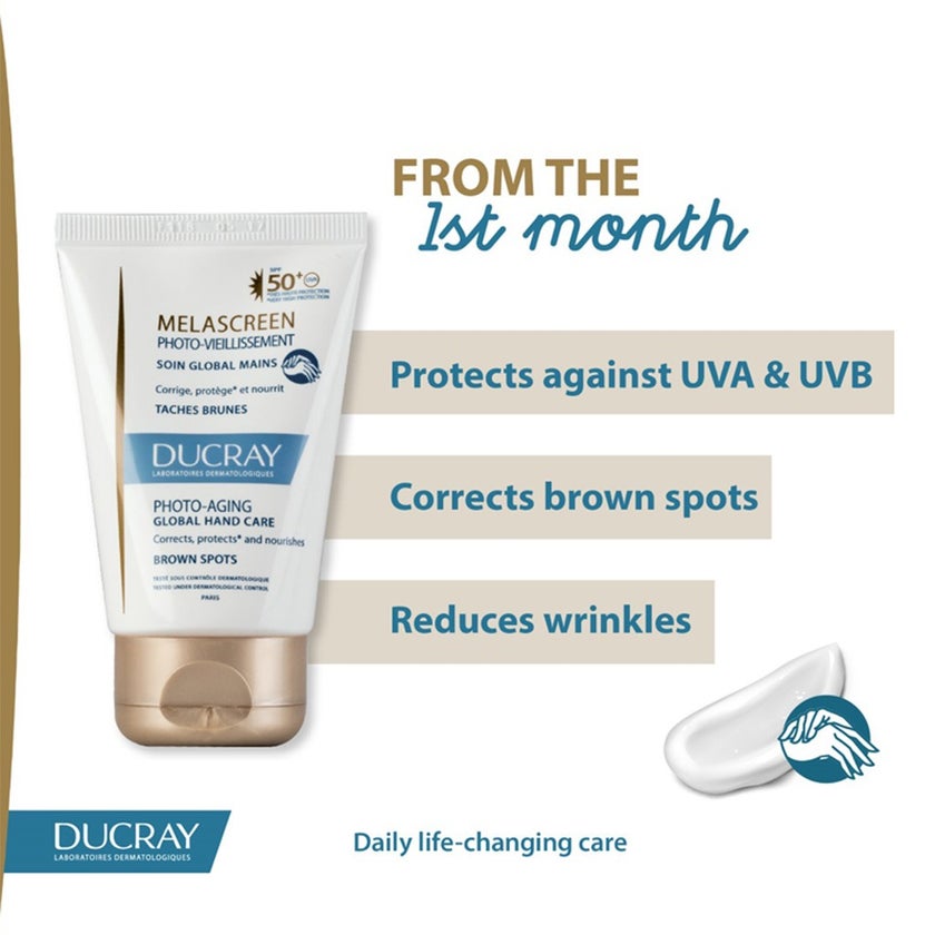 Ducray Melascreen SPF50+ Global Hand Care Cream 50ml