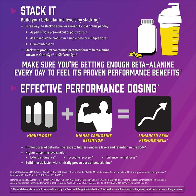 Now Sports Beta Alanine 100% Pure Powder For Muscular Endurance 500g