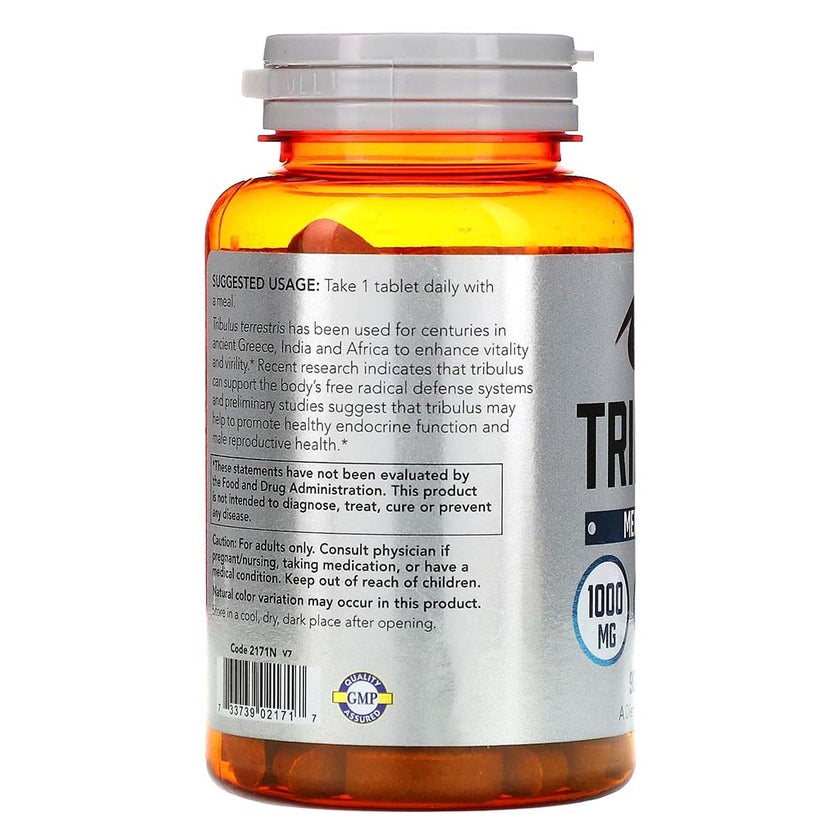 Now Tribulus 1000mg, Double Strength Tablets, For Men's Health, Pack of 90's