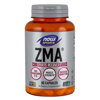 Now Sports ZMA 800mg Capsules With Zinc, Magnesium & Vitamin B6 For Muscle Recovery, Pack of 90's