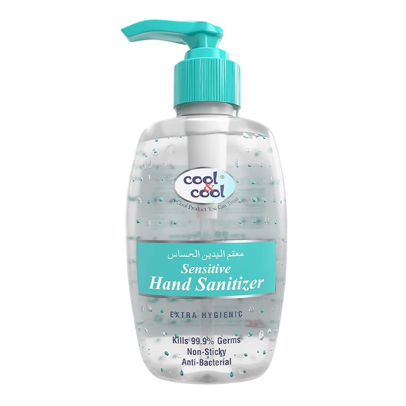 Cool & Cool Hand Sanitizer Gel Sensitive 250 mL