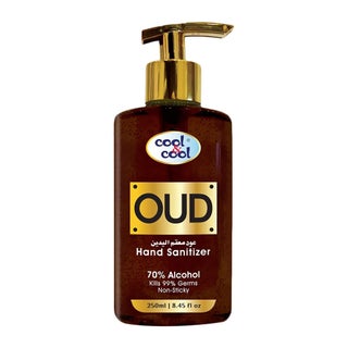 Cool & Cool Hand Sanitizer Gel Oud 250 mL