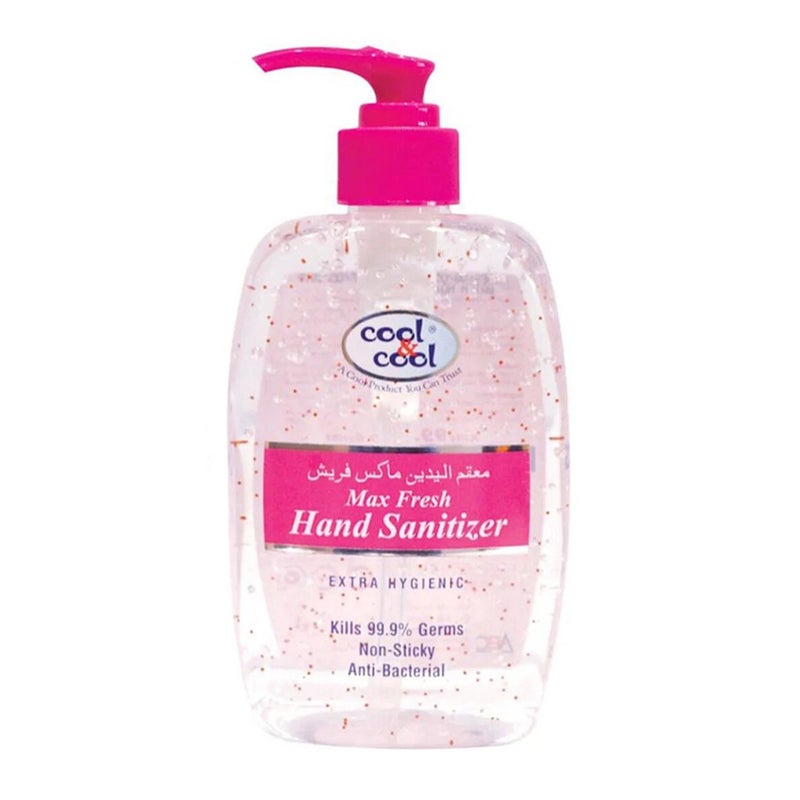 Cool & Cool Hand Sanitizer Gel Max Fresh 500 mL