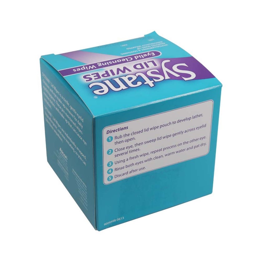 Systane Eyelid Cleansing Wipes, Pack of 30's