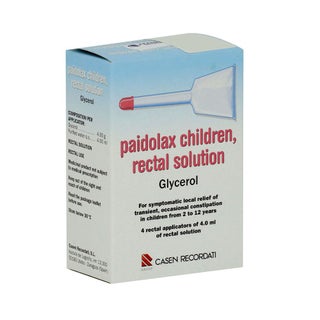 Paidolax Children Rectal Solution 4 mL 4's