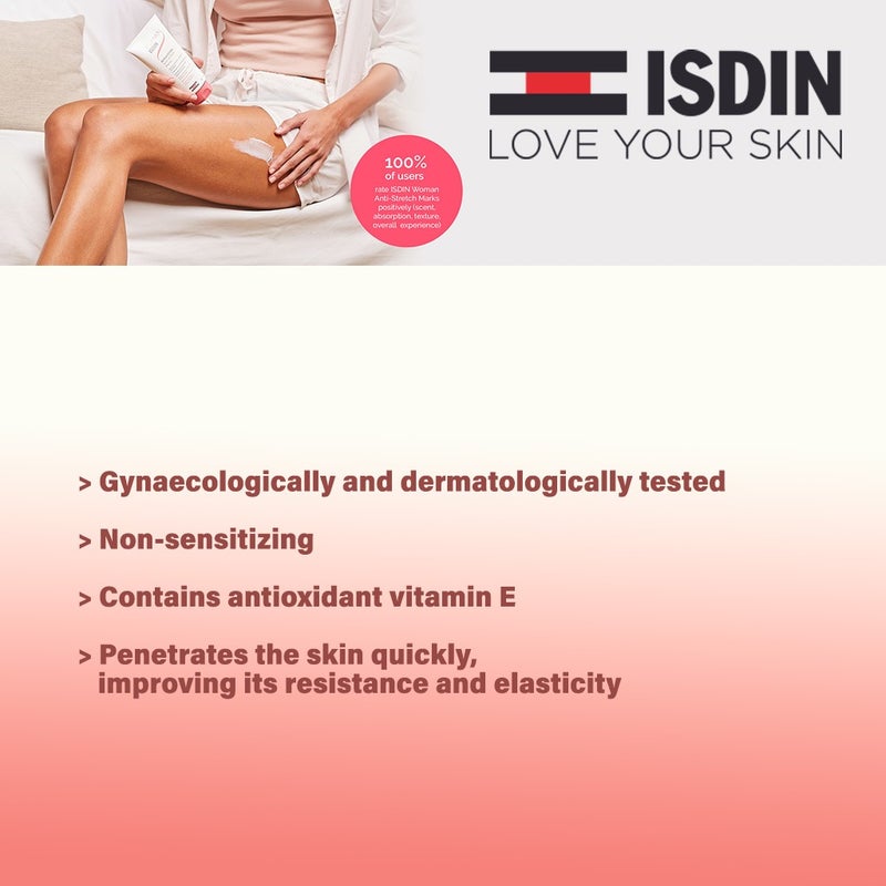 Isdin Woman Anti-stretch Marks Cream 250 mL