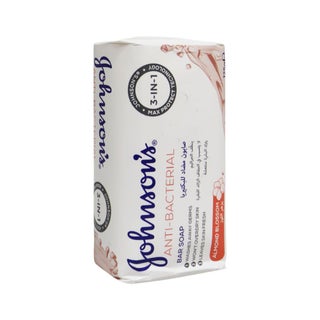 Johnson's 3 in 1 Antibacterial Almond Blossom Bar Soap 125 g 3+1 Value Pack