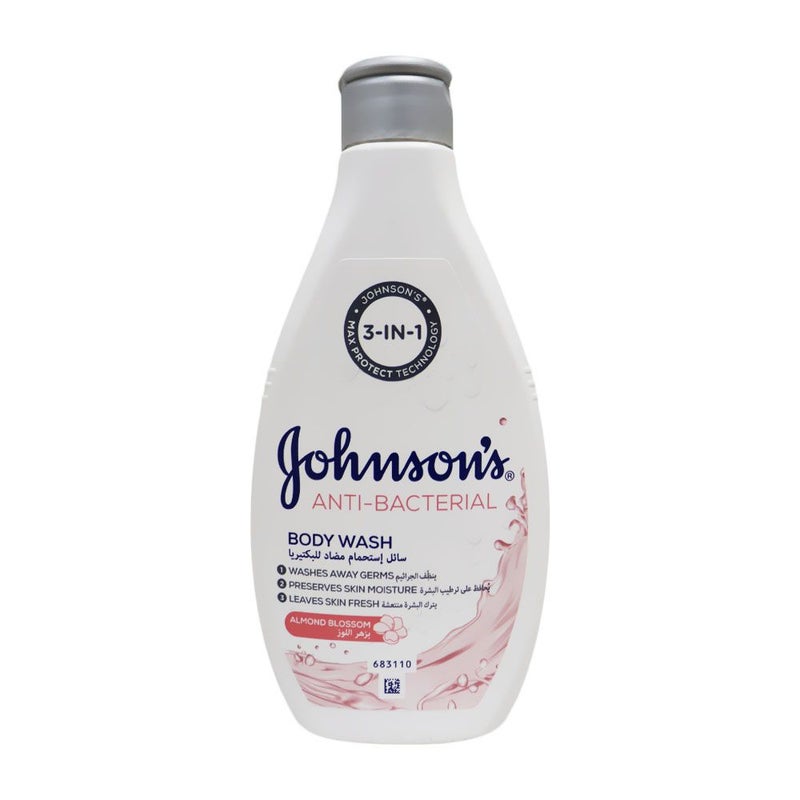 Johnson's 3 in 1 Antibacterial Almond Blossom Wash 250 mL