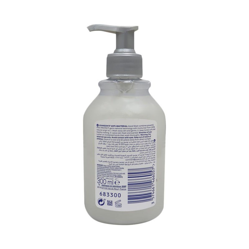Johnson's 3 in 1 Antibacterial Almond Blossom Hand Wash 300 mL