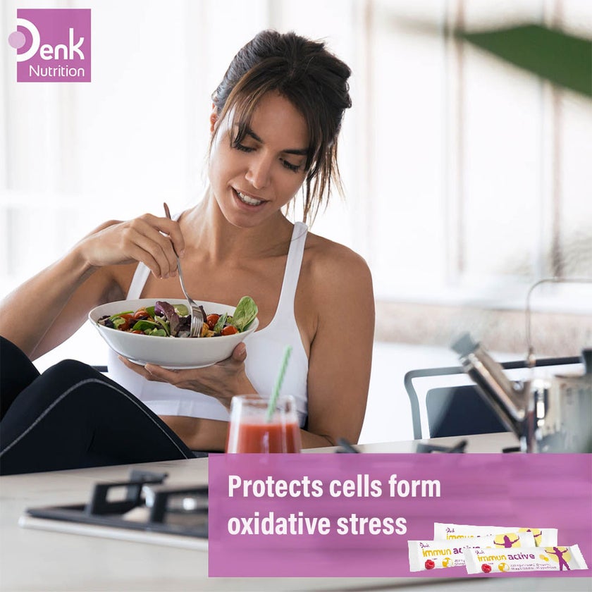 Denk Immun Active Oral Raspberry Sticks, Pack of 20's