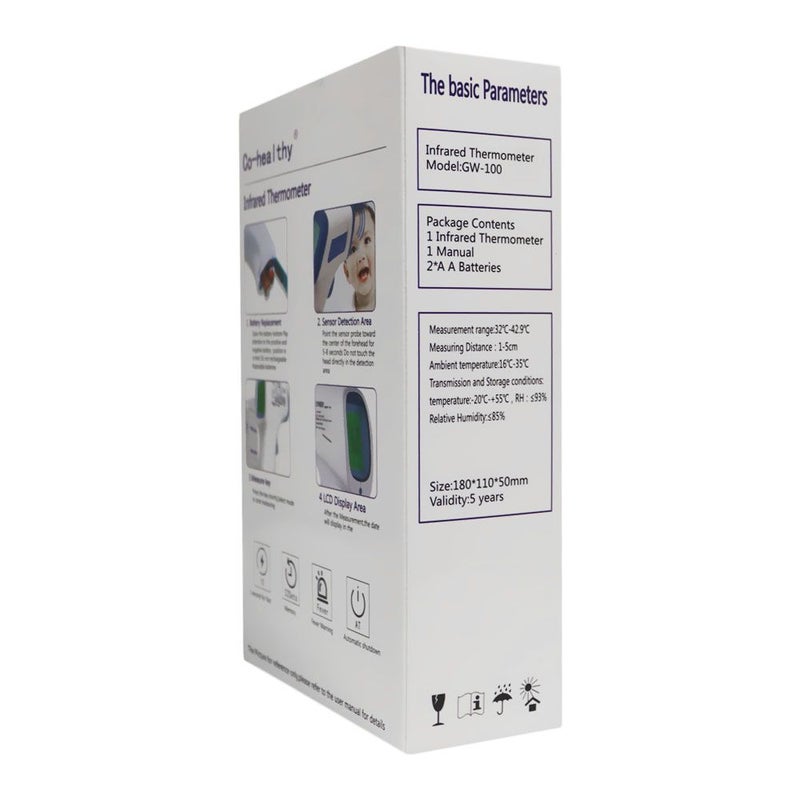 Co-Healthy Infrared Forehead Thermometer GW-100