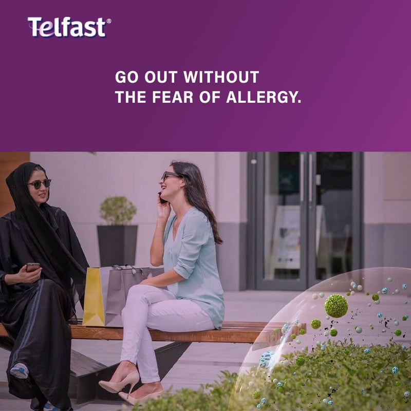 Telfast D 60 mg/120 mg Extended Release Tablet 10's