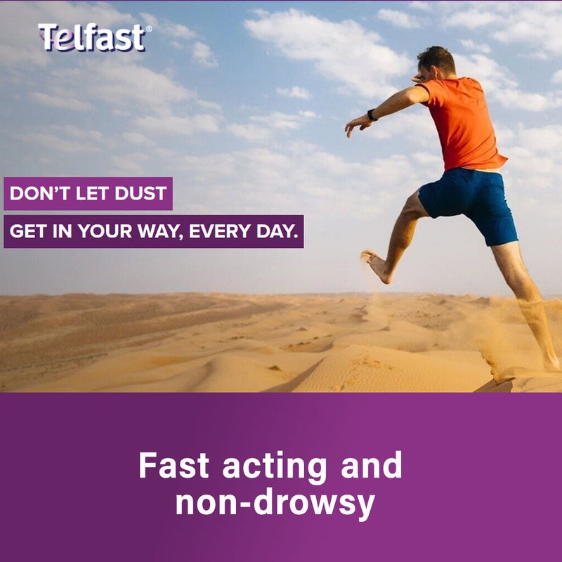 Telfast D 60 mg/120 mg Extended Release Tablet 10's