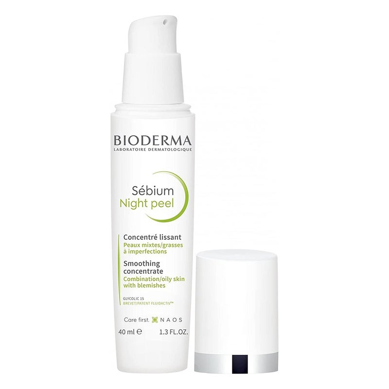 Bioderma Sebium Night Peel Smoothing Concentrate 40 mL