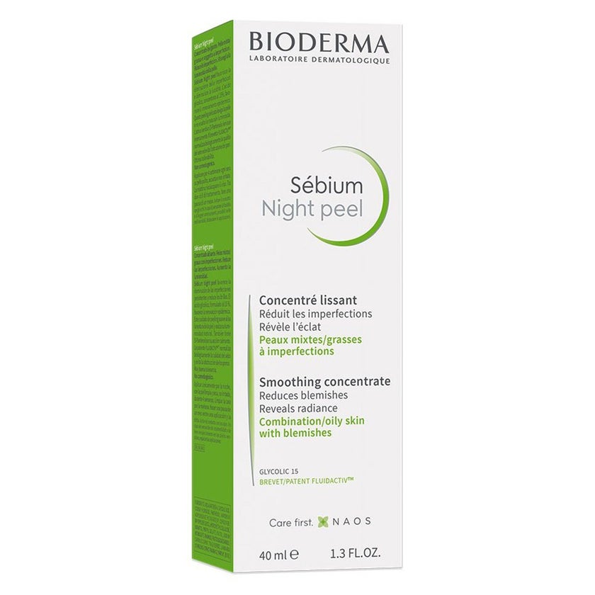Bioderma Sebium Night Peel Smoothing Concentrate 40ml