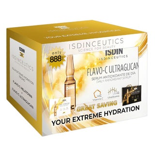 Isdin Your Extreme Hydration Flavo-C Ultraglican Pack PROMO