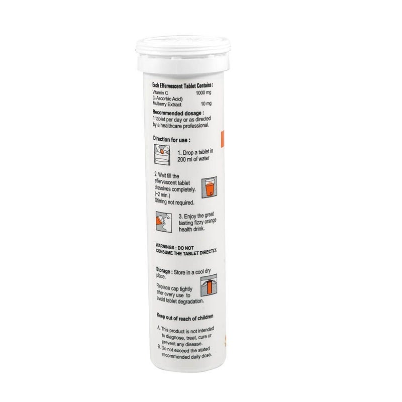 Naslab Vitamin C 1000 mg Effervescent Tablets 20's