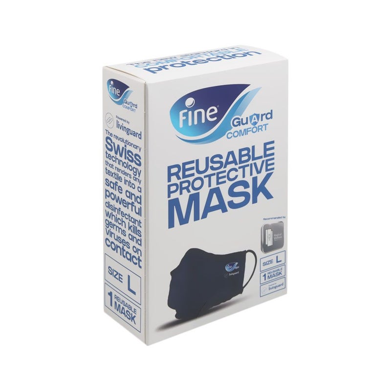 Fine Guard Comfort Reusable Protective Mask Large 1's