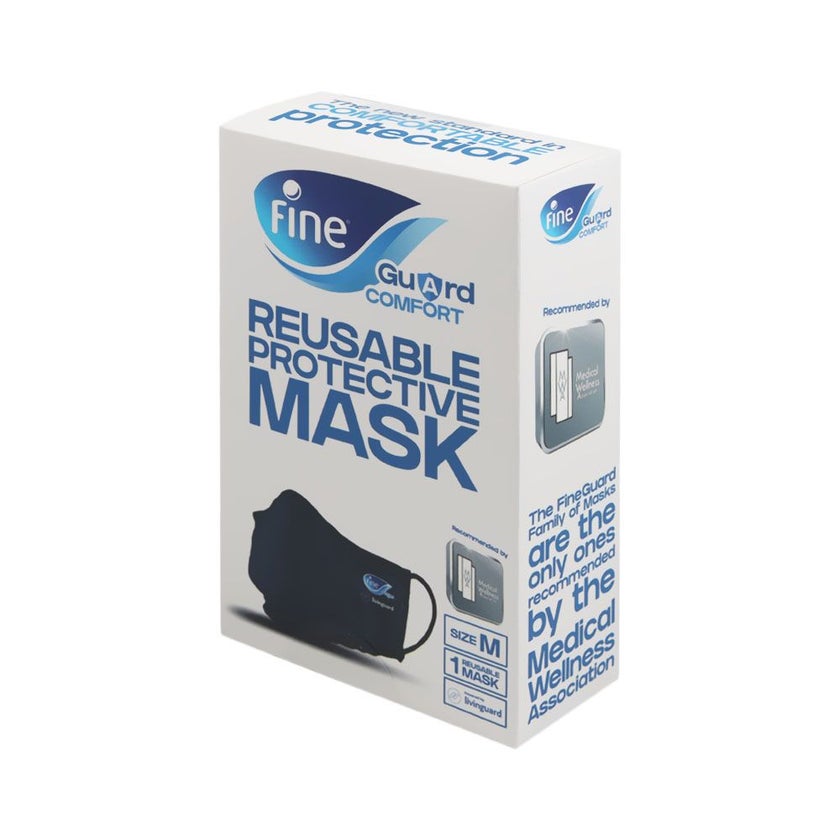 Fine Guard Comfort Reusable Protective Mask - Size M