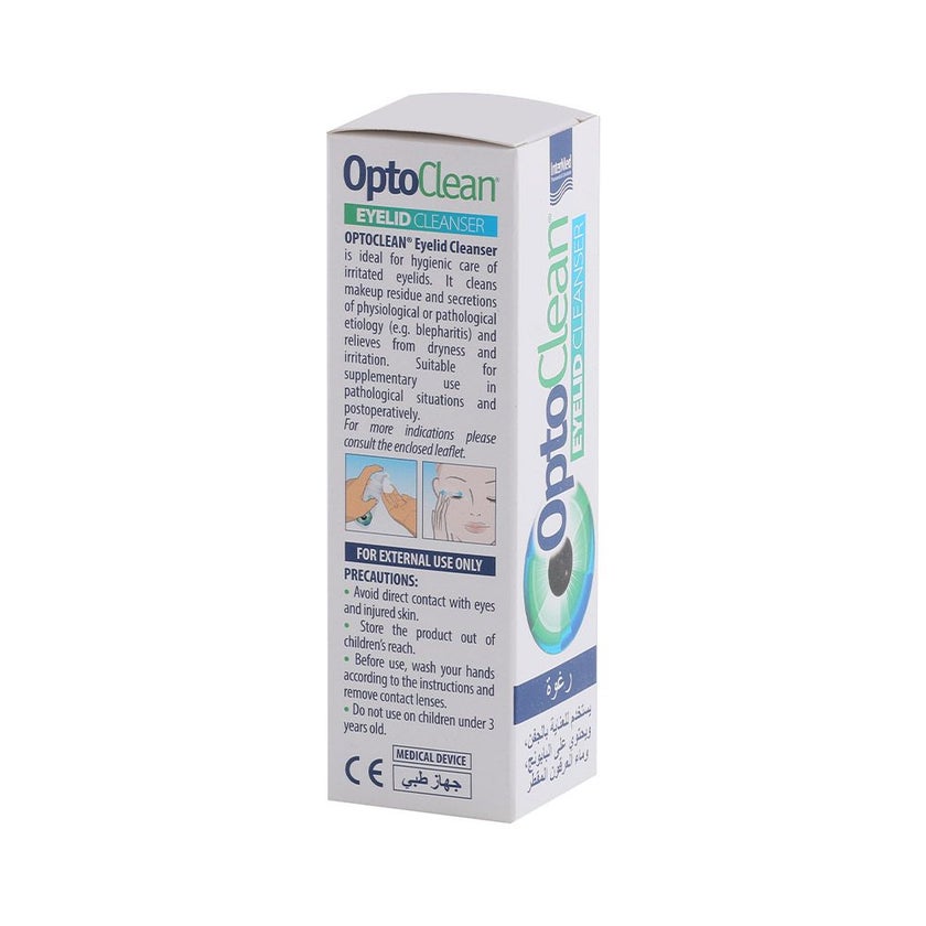 OptoClean Eyelid Foam Cleanser 50ml