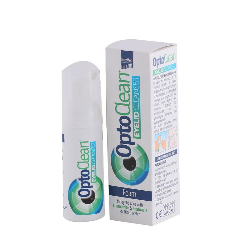 OptoClean Eyelid Foam Cleanser 50 mL